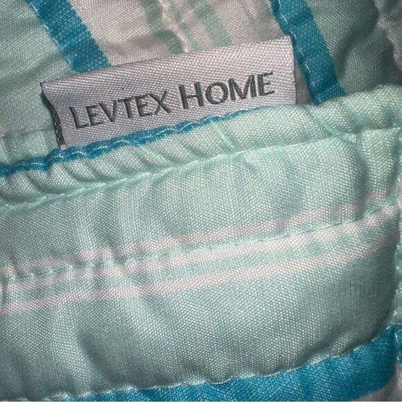 NEW LEVTEX Home San Sebastian, pillow shams 26” x 26” - Picture 3 of 8